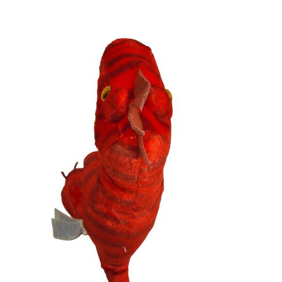 Build A Bear Plush Red Dinosaur T Rex Velociraptor Raptor Stuffed Animal 19" - Picture 9 of 16